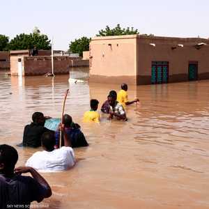 صورة أرشيفية من فيضانات السودان