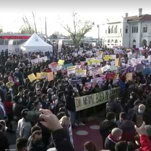 تظاهرات طلابية مستمرة ضد قرار أردوغان