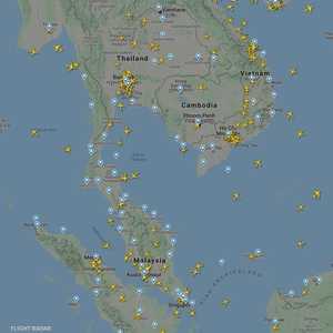 اختفاء الطائرة على الرادار يعني وقوع كارثة محتملة