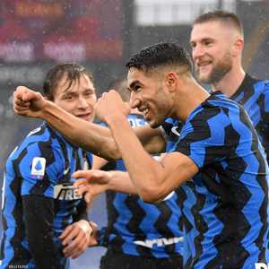 حكيمي سجل الهدف الثاني لإنتر