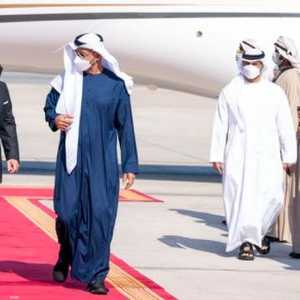 الشيخ محمد بن زايد مستقبلا ملك الأردن في أبوظبي