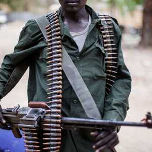 أحد العناصر المسلحة في دارفور (أرشيفية)