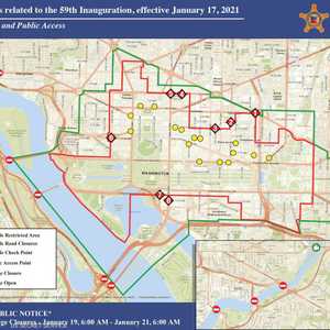 المنطقة الخضراء فقط للسكان والعاملين لكن سيرا على الأقدام