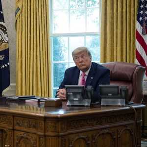 الرئيس الأميركي المنتهية ولايته دونالد ترامب