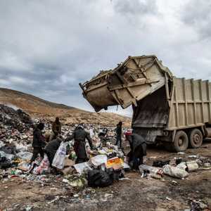 مكب النفايات في شمال سوريا