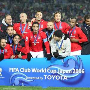 تتويج الأهلي بالمركز الثالث في مونديال الأندية 2006