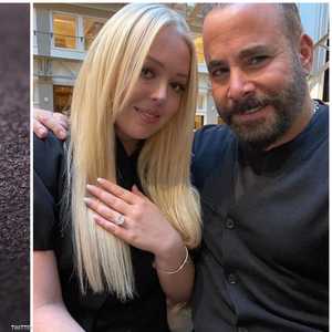 تيفاني مع مصمم الخاتم سامر حليمة