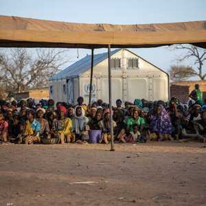 مئات النازحين في انتظار المساعدات ببوركينا فاسو