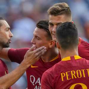 أرشيفية للاعبين من فريق روما