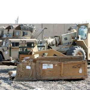 قاعدة فيكتوري في العاصمة بغداد. أرشيفية