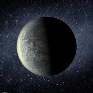 صورة توضيحية لكوكب شبيه بكوكب الأرض