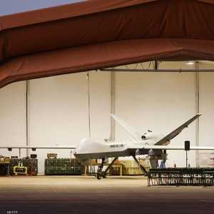 طائرة أميركية مسيرة قي قاعدة عسكرية في نيامي