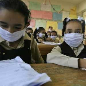 صورة أرشيفية لطالبات في إحدى المدارس المصرية