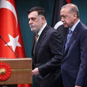 أردوغان وقع اتفاقية مع السراج لم تحظ بشرعية دولية (أرشيف)