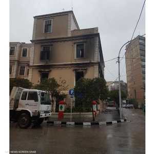 المبنى تعرض لأضرار كبيرة