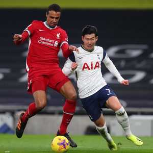 ماتيب خلال لقاء توتنهام