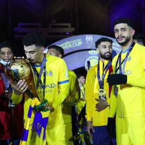 جانب من مراسم تتويج الزعيم بالكأس