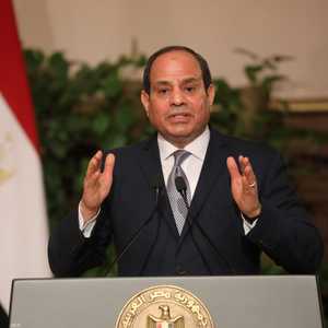 الرئيس المصري عبد الفتاح السيسي