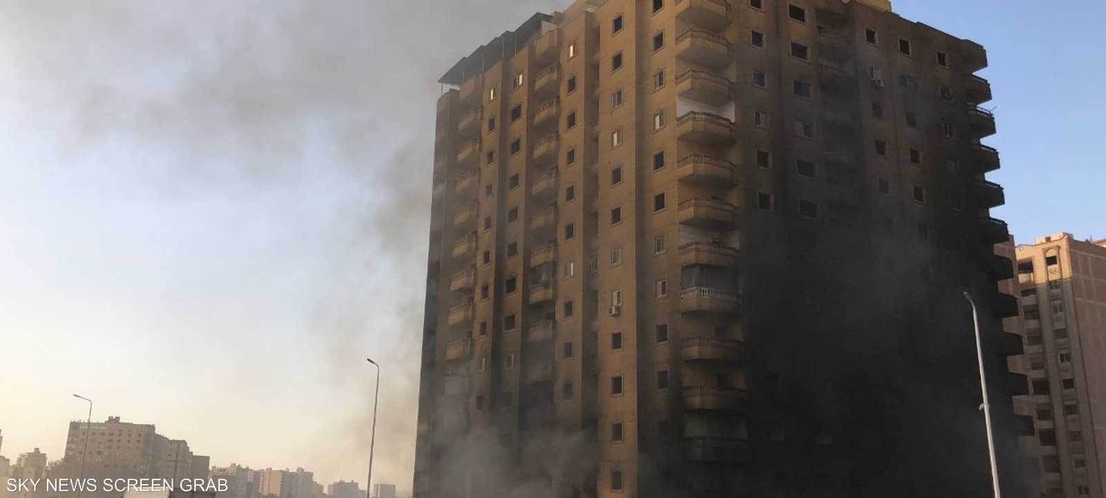 العقار المحترق هو في الأصل مخالف لقواعد البناء