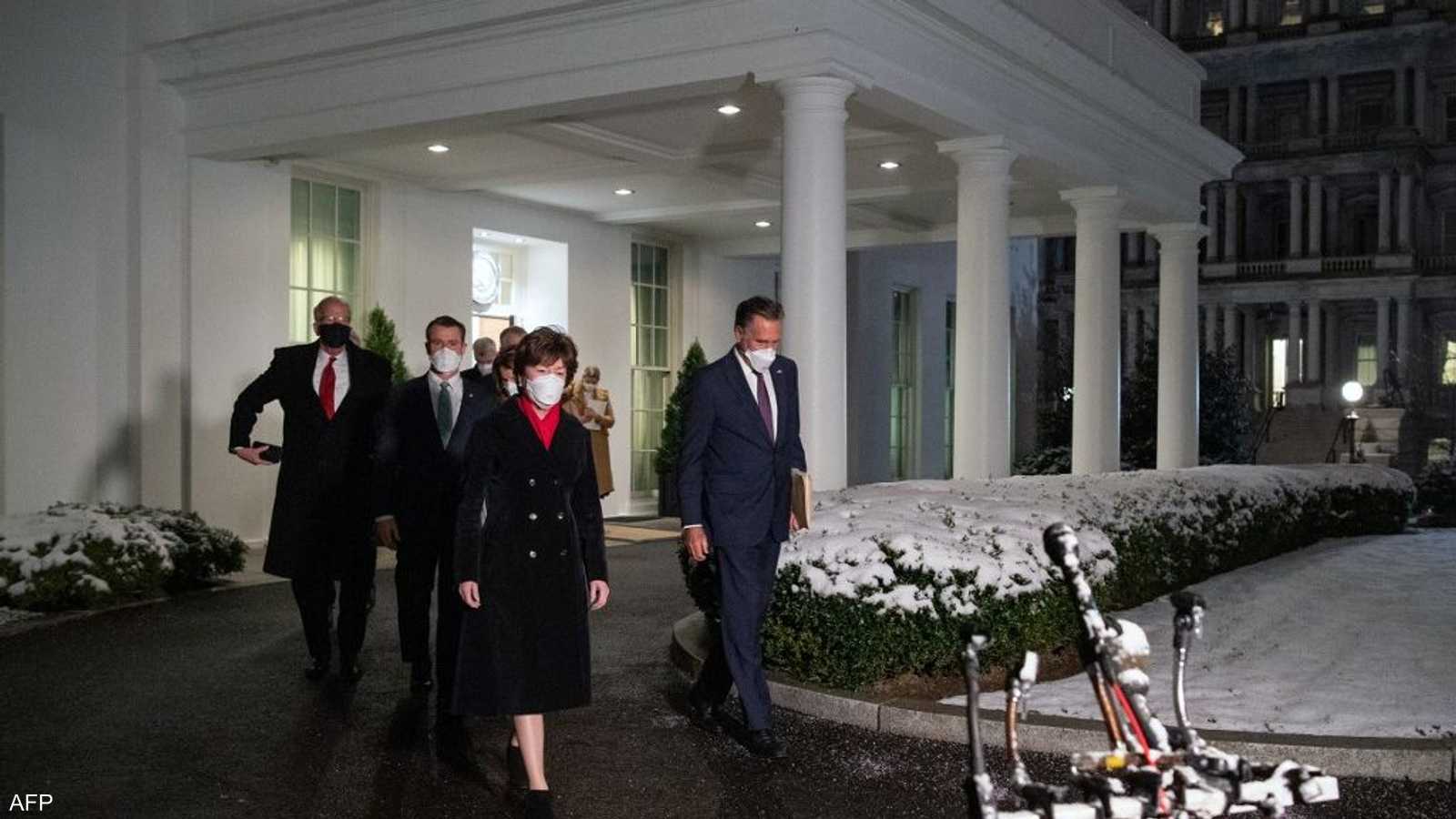 لدى خروج الأعضاء الجمهوريين من البيت الأبيض