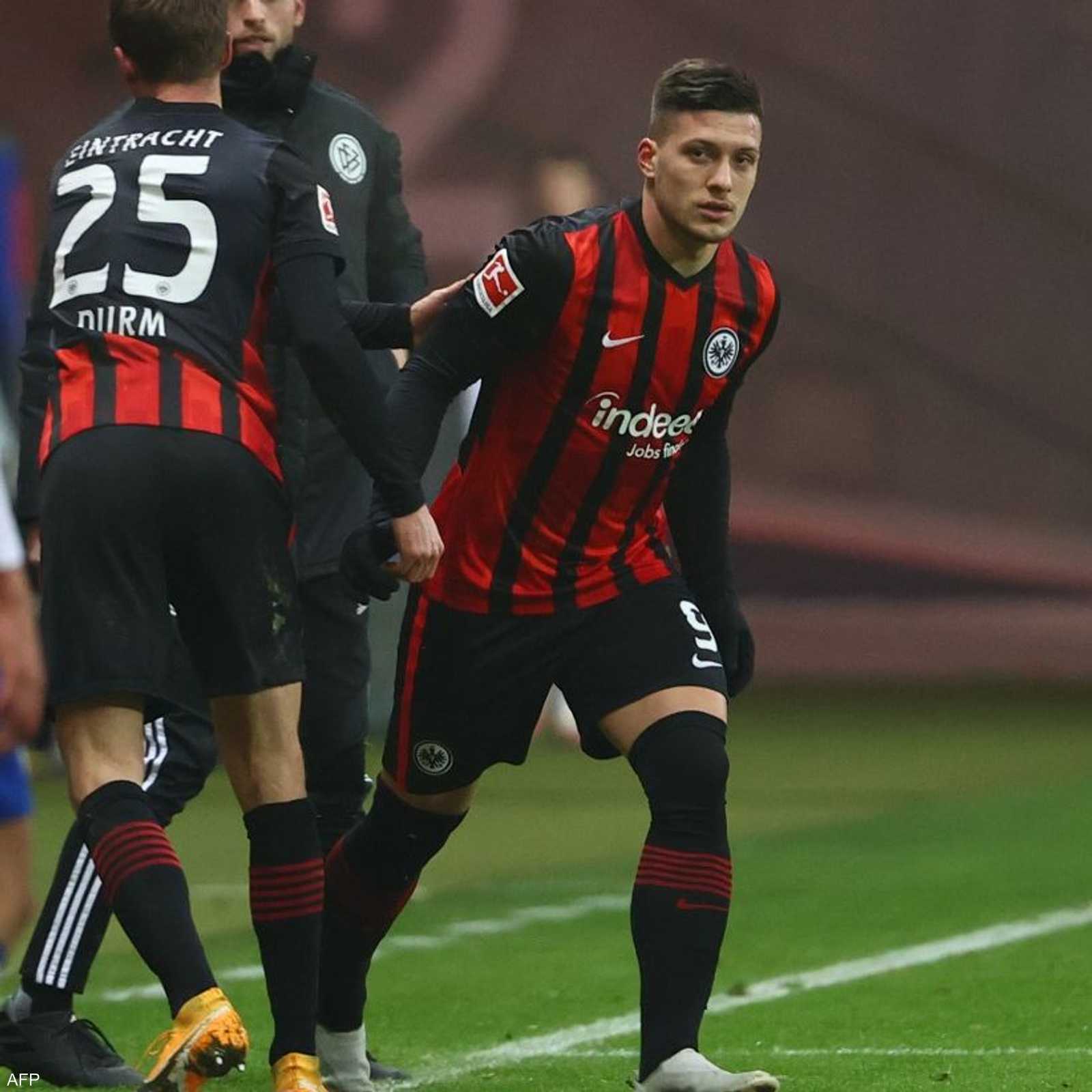 يوفيتش عاد لفرانكفورت