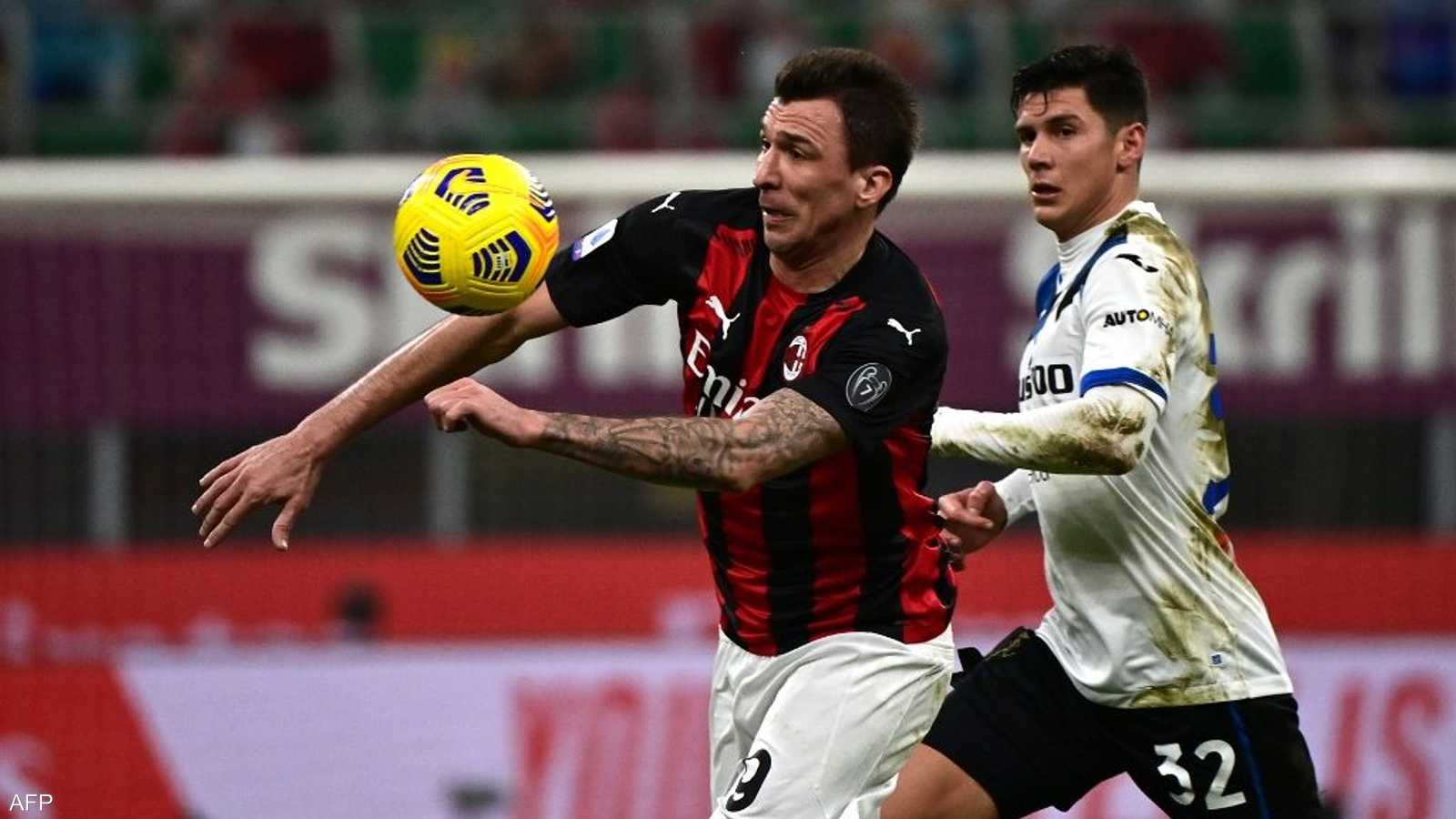 مانزوكيتش بقميص ميلان