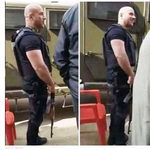 صورة مسربة للنجم أحمد مكي في كواليس مسلسل الاختيار 2