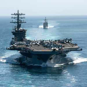 نيميتز بقيت في الشرق الأوسط نحو 10 أشهر