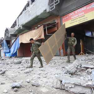 أرشيفية لزلزال سابق في الفلبين