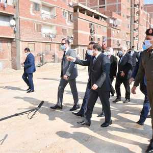 زيارة تفقدية للسيسي في الهجانة