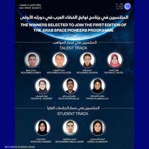 بالتزامن مع مسبار الأمل.. الإمارات تعلن قائمة "نوابغ الفضاء"