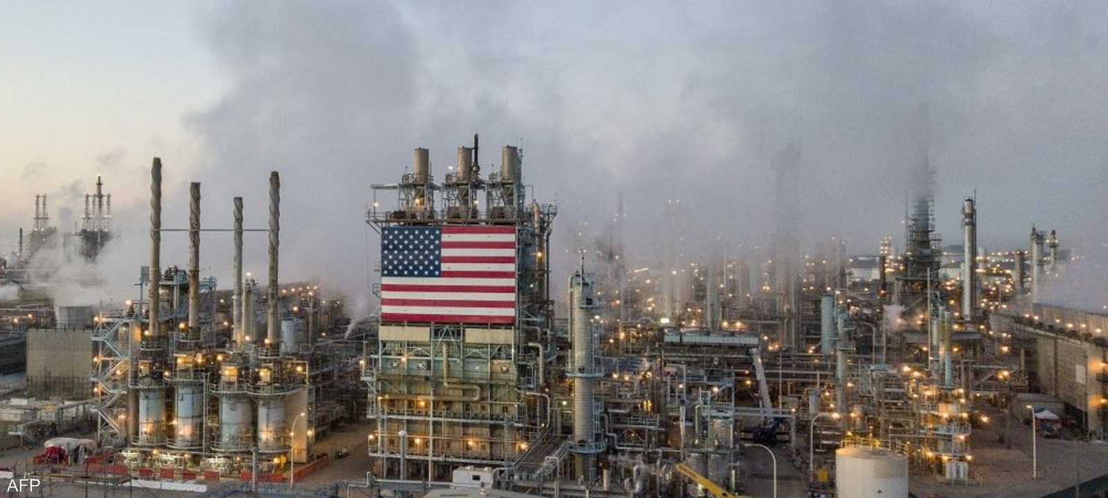 إحدى محطات تكرير النفط الأميركية.