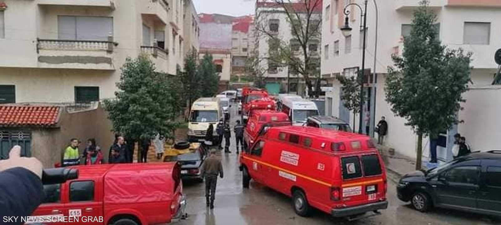 حادث أليم شهدته طنجة