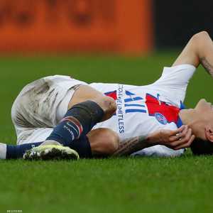 دي ماريا خارج تشكيلة سان جرمان أمام برشلونة