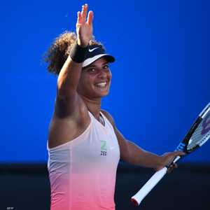 لاعبة التنس المصرية ميار الشريف