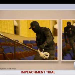 جانب من الشريط الذي تم عرضه أمام الشيوخ