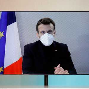الرئيس الفرنسي إيمانويل ماكرون