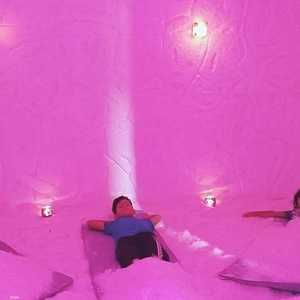 كهوف الملح تستخدم في الترفيه أيضا