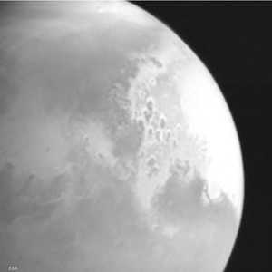 صورة للمريخ بكاميرا المسبار الصيني