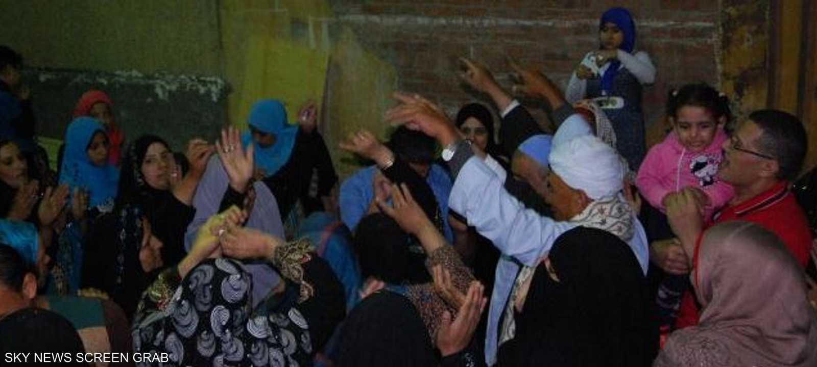 زفاف شعبي في مصر