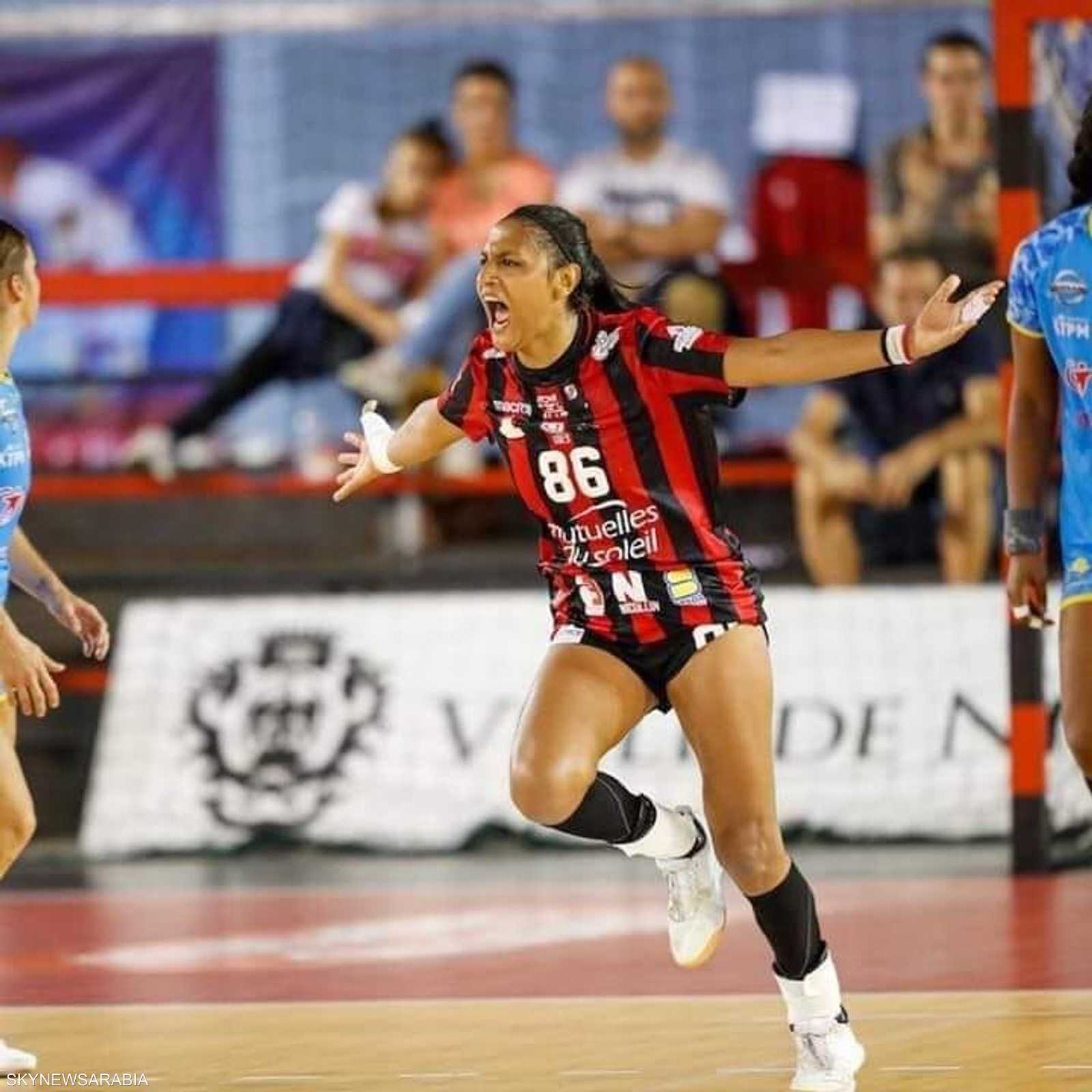 لاعبة كرة اليد مروة عيد عبد الملك