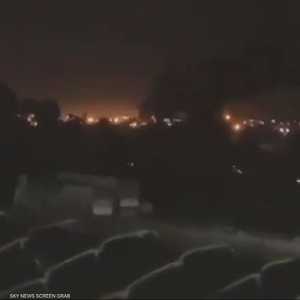 الهجوم  الصاروخي على أربيل