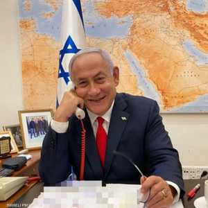 نتانياهو خلال المكالمة الهاتفية مع بايدن