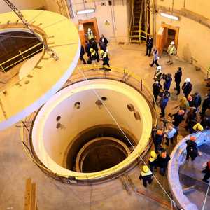 أرشيفية لزيارة للوكالة الذرية لمفاعل آراك الإيراني