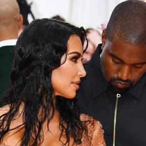 لقطة أرشيفية تجمع الزوجين كارداشيان وويست