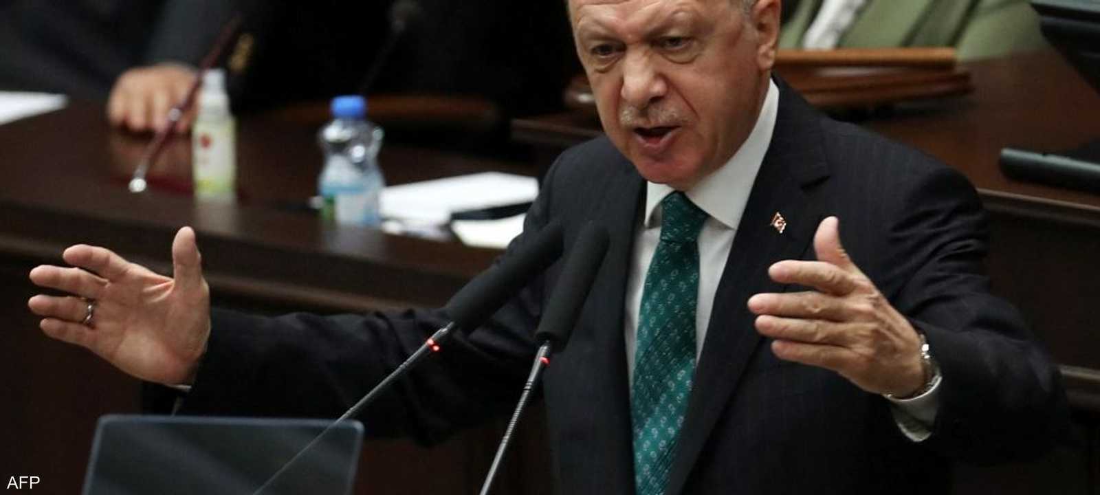 الرئيس التركي رجب طيب أردوغان