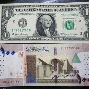 الجنيه السوداني يسجل تراجعا كبيرا أمام الدولار