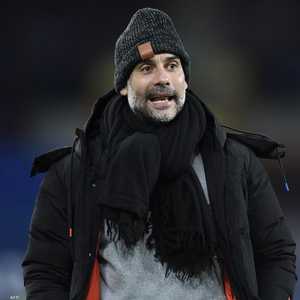 الإسباني بيب غوارديولا مدرب مانشستر سيتي