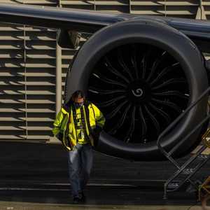 محرك طائرة بوينغ