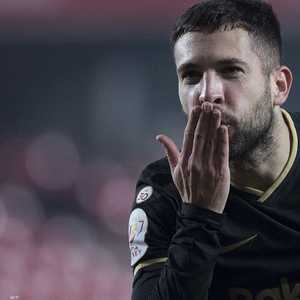 جوردي ألبا لاعب برشلونة